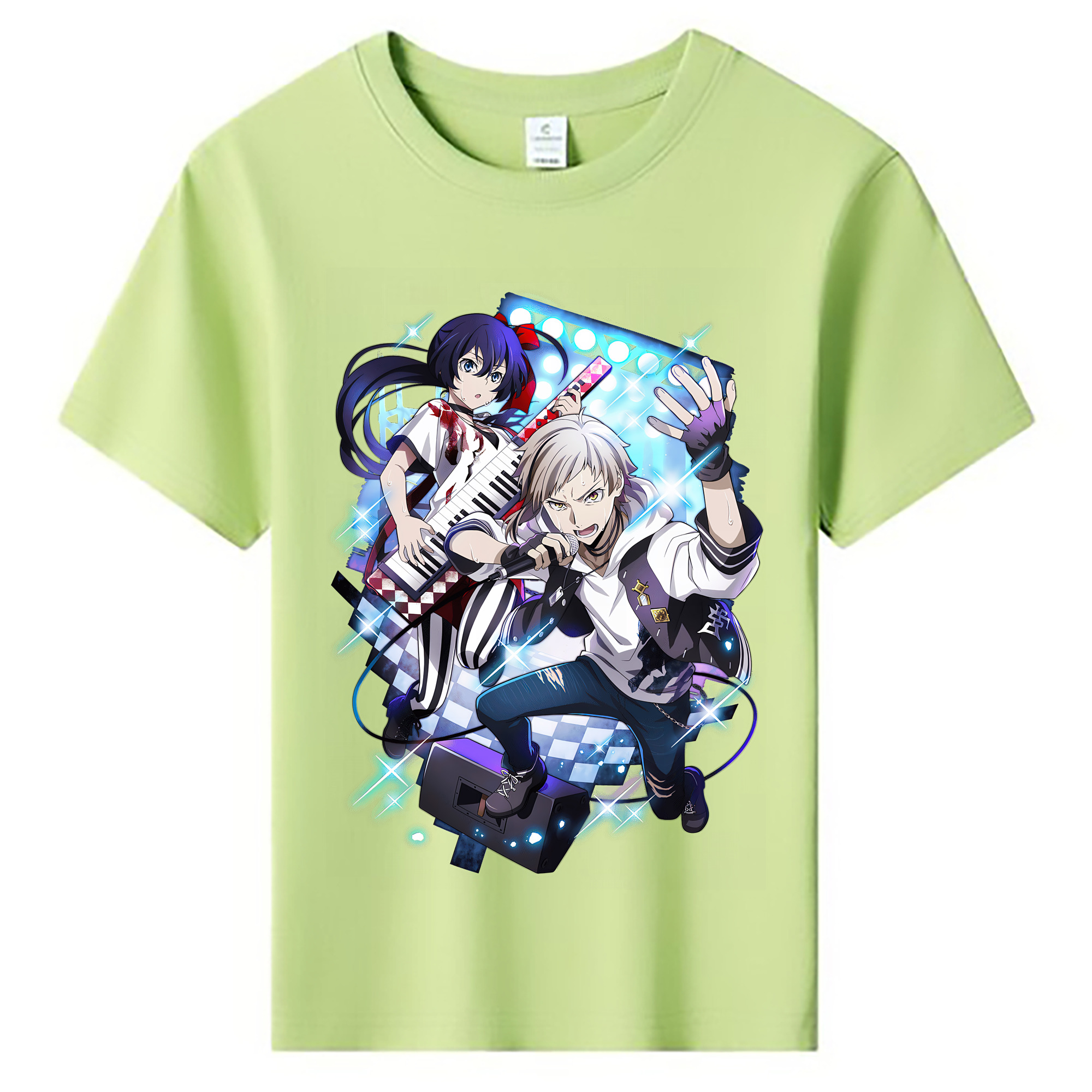 （画像用） 文豪ストレイドッグス Bungo Stray Dogs 綿100％キッズTシャツ（フロントプリント）
